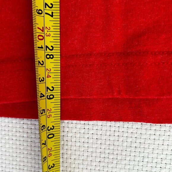 Carhartt Heavyweight Medium T-Shirt Short Sleeve Pocket Loose Fit‎ Red Orange - Picture 3 of 6